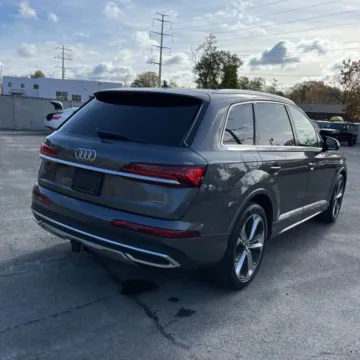 Another view of 2021 Audi Q7 55 TFSI Prestige Sport Utility 4D for sale in West Bridgewater, MA at DriveMax (Auto Center Sales and Service)