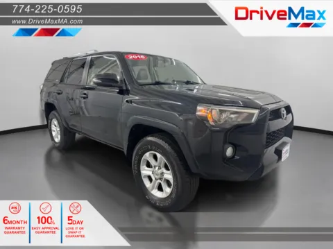 Black 2016 Toyota 4Runner SR5 Premium Sport Utility 4D for sale in West Bridgewater, MA