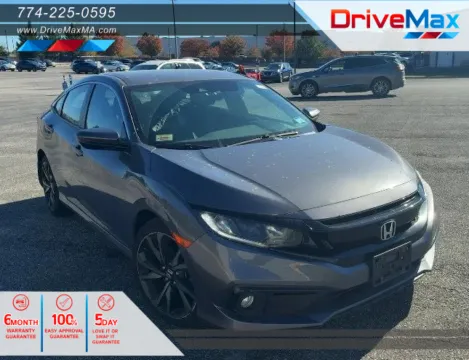 Gray 2019 Honda Civic Sport Sedan 4D for sale in West Bridgewater, MA