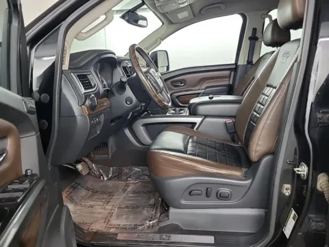 Another view of 2017 Nissan TITAN XD Crew Cab Platinum Reserve Pickup 4D 6 1/2 ft for sale in West Bridgewater, MA at DriveMax (Auto Center Sales and Service)