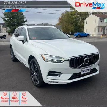 White 2020 Volvo XC60 T5 Inscription Sport Utility 4D for sale in West Bridgewater, MA