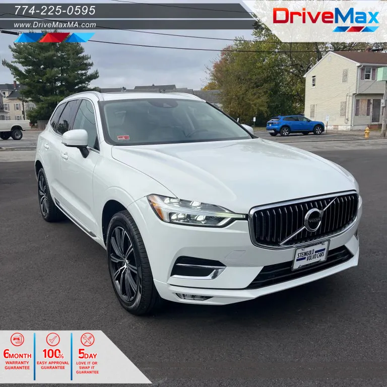 White 2020 Volvo XC60 T5 Inscription Sport Utility 4D for sale in West Bridgewater, MA