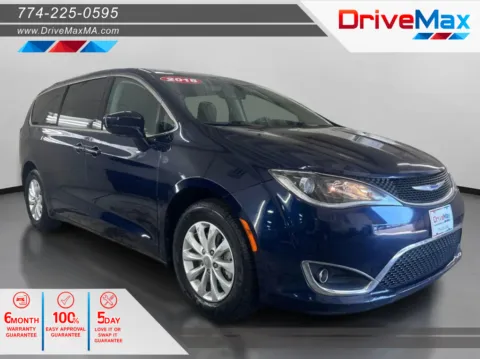 Blue 2018 Chrysler Pacifica Touring Plus Minivan 4D for sale in West Bridgewater, MA