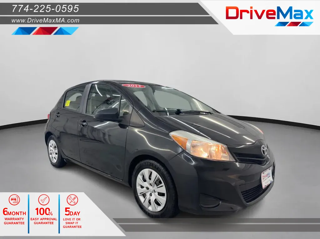 Black 2012 Toyota Yaris SE Hatchback 5D for sale in West Bridgewater, MA