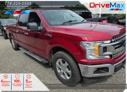 Red 2018 Ford F-150 SuperCrew Cab XLT Pickup 4D 6 1/2 ft for sale in West Bridgewater, MA