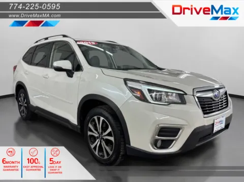 White 2019 Subaru Forester Limited Sport Utility 4D for sale in West Bridgewater, MA