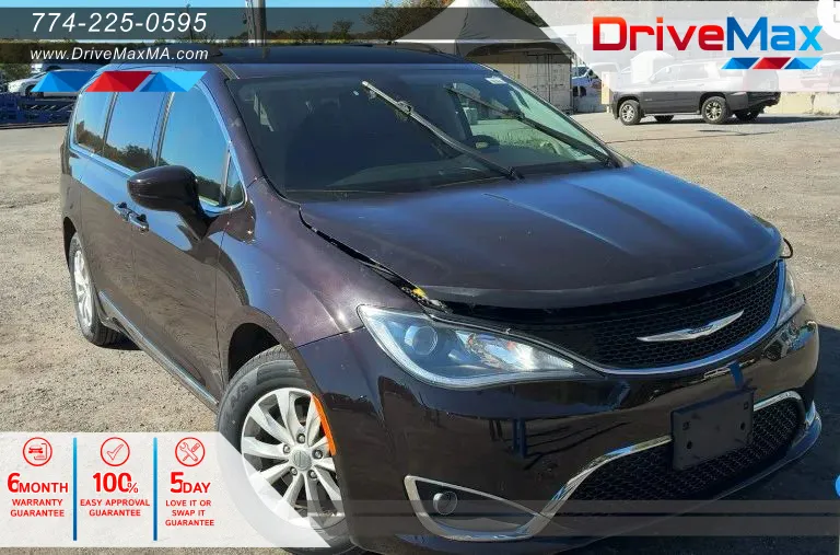 Brown 2018 Chrysler Pacifica Touring L Minivan 4D for sale in West Bridgewater, MA
