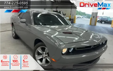 Gray 2018 Dodge Challenger SXT Coupe 2D for sale in West Bridgewater, MA