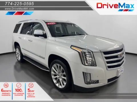 White 2020 Cadillac Escalade Luxury Sport Utility 4D for sale in West Bridgewater, MA