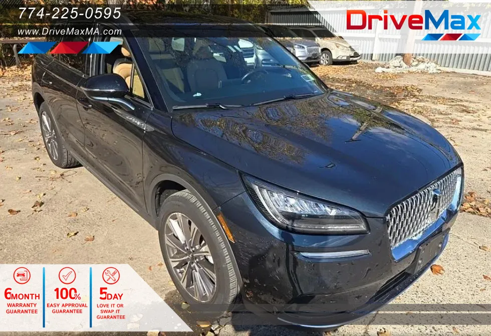 Blue 2022 Lincoln Corsair Reserve Sport Utility 4D for sale in West Bridgewater, MA