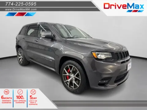 Gray 2017 Jeep Grand Cherokee SRT Sport Utility 4D for sale in West Bridgewater, MA