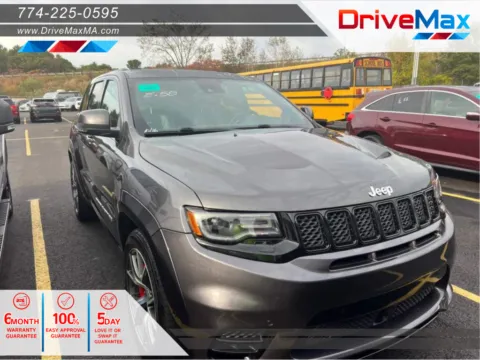 Gray 2017 Jeep Grand Cherokee SRT Sport Utility 4D for sale in West Bridgewater, MA