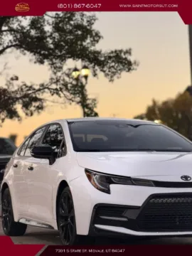 Another view of 2022 Toyota Corolla SE Nightshade Edition Sedan 4D for sale in Midvale, UT at Saint Motors