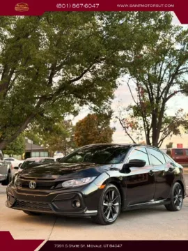 Black 2020 Honda Civic EX-L Hatchback 4D for sale in Midvale, UT