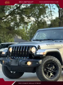 Another view of 2021 Jeep Gladiator Willys Pickup 4D 5 ft for sale in Midvale, UT at Saint Motors