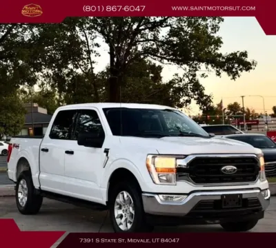 Another view of 2022 Ford F-150 SuperCrew Cab XLT Pickup 4D 5 1/2 ft for sale in Midvale, UT at Saint Motors