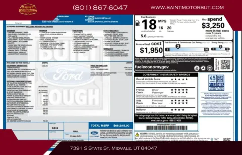 Photos of 2022 Ford F-150 SuperCrew Cab Tremor Pickup 4D 5 1/2 ft for sale in Midvale, UT at Saint Motors