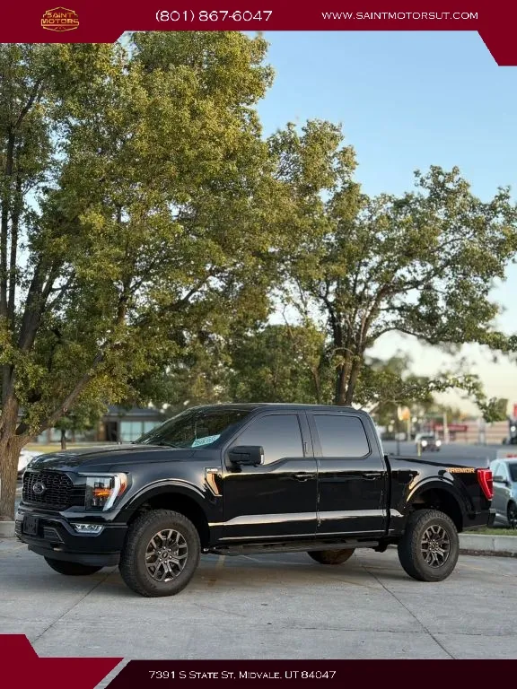 Black 2022 Ford F-150 SuperCrew Cab Tremor Pickup 4D 5 1/2 ft for sale in Midvale, UT