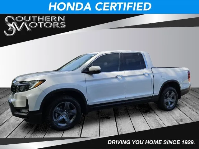White 2023 Honda Ridgeline RTL-E for sale in Savannah, GA