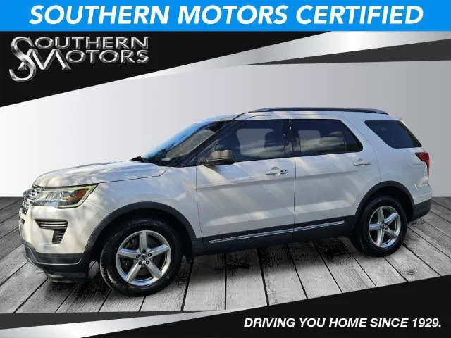 White 2018 Ford Explorer XLT for sale in Savannah, GA