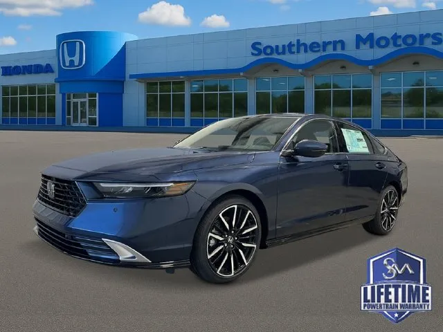 Blue 2026 Honda Accord Hybrid Touring for sale in Savannah, GA