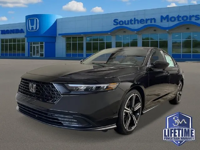 Black 2026 Honda Accord Hybrid Sport for sale in Savannah, GA