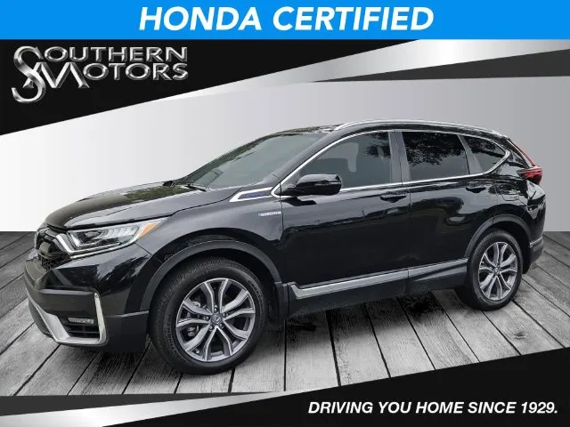 Black 2022 Honda CR-V Hybrid Touring for sale in Savannah, GA