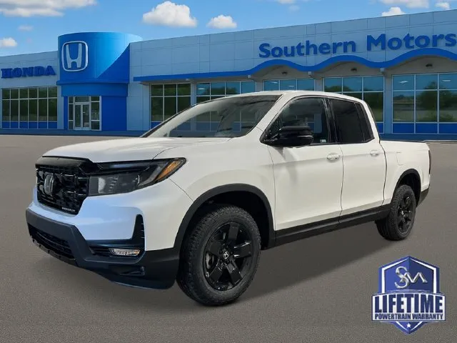 White 2026 Honda Ridgeline Black Edition for sale in Savannah, GA