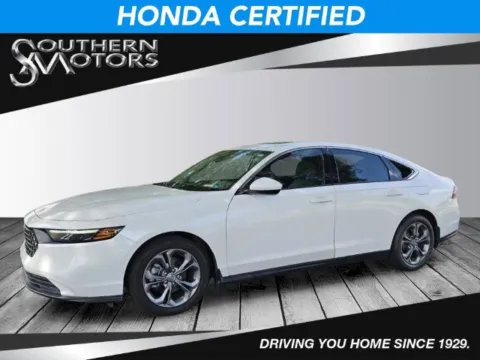 White 2024 Honda Accord EX for sale in Savannah, GA