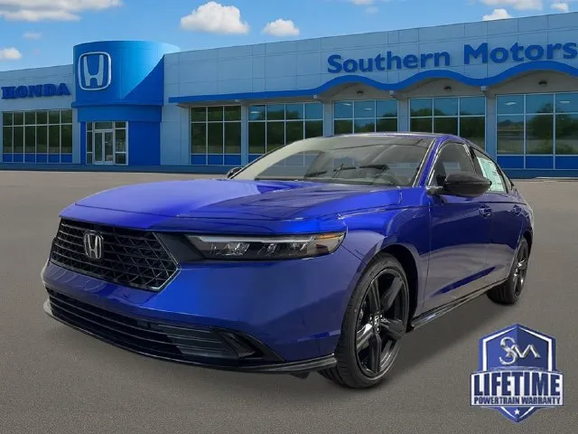 Blue 2026 Honda Accord Hybrid Sport-L for sale in Savannah, GA