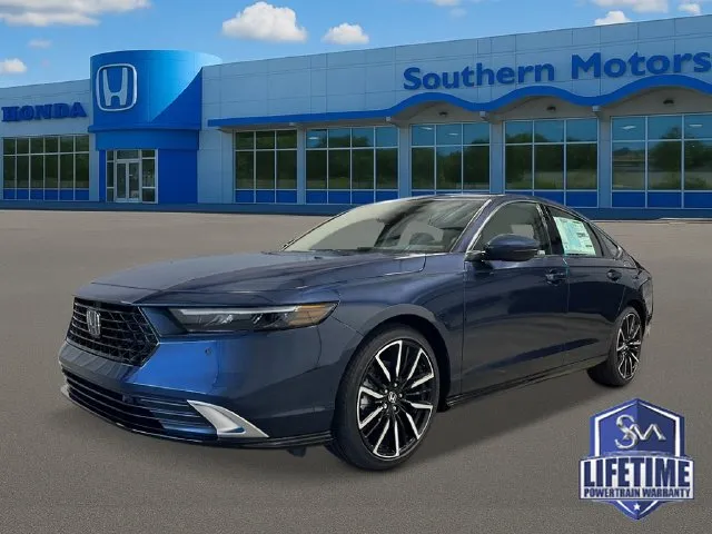 Blue 2026 Honda Accord Hybrid Touring for sale in Savannah, GA