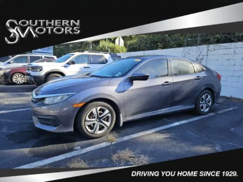 Gray 2018 Honda Civic LX for sale in Savannah, GA