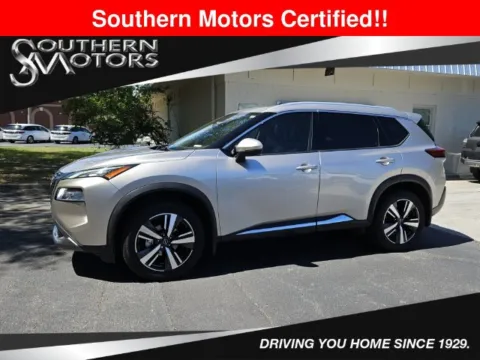 Silver 2023 Nissan Rogue SL for sale in Savannah, GA
