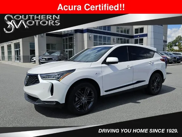 White 2023 Acura RDX A-Spec Package for sale in Savannah, GA