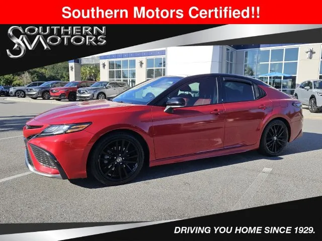 Black 2021 Toyota Camry XSE for sale in Savannah, GA