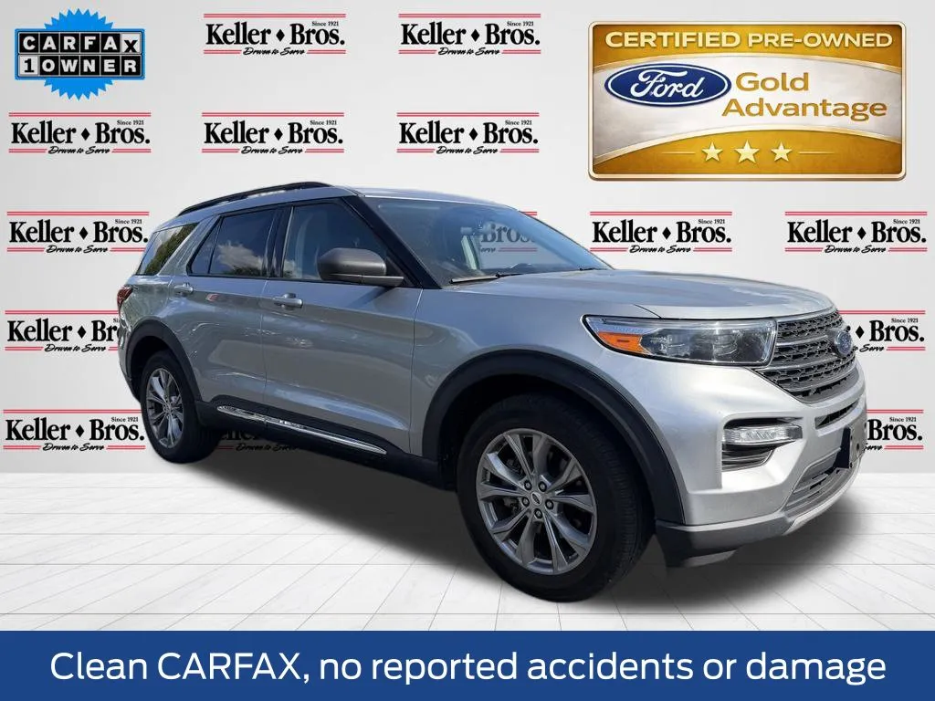 Silver 2023 Ford Explorer XLT for sale in Lebanon, PA