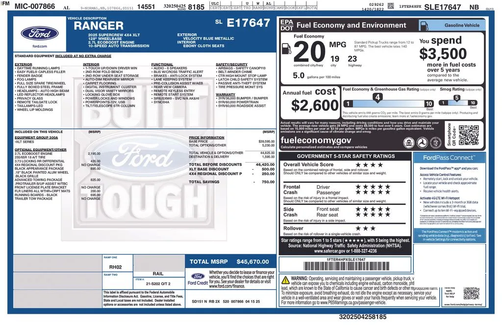 2025 Ford Ranger XLT - Photo 30