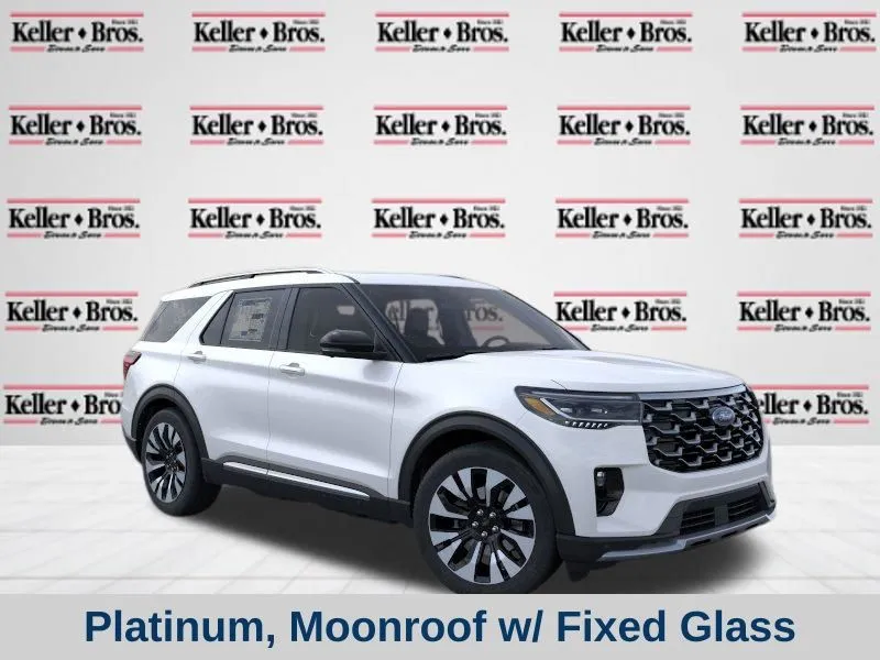 White 2026 Ford Explorer Platinum for sale in Lebanon, PA