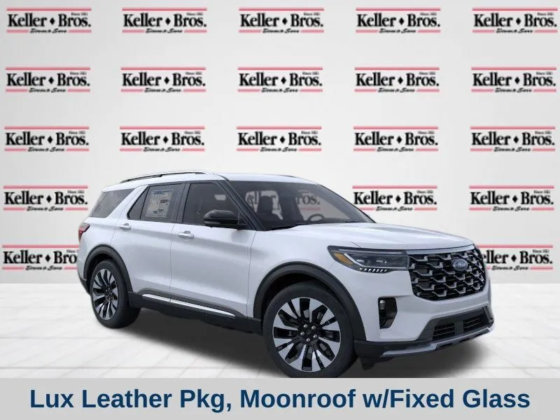 White 2026 Ford Explorer Platinum for sale in Lebanon, PA