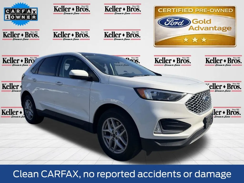 White 2023 Ford Edge SEL for sale in Lebanon, PA
