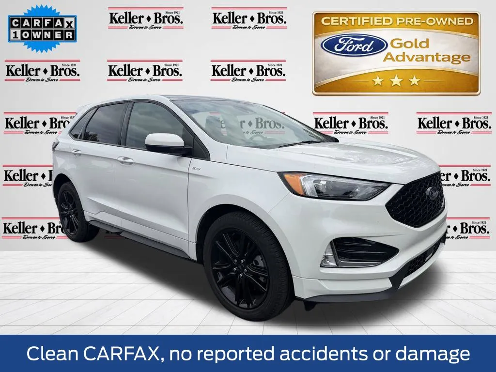 White 2024 Ford Edge ST Line for sale in Lebanon, PA