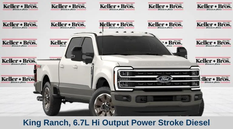 White 2027 Ford F-350SD King Ranch for sale in Lebanon, PA