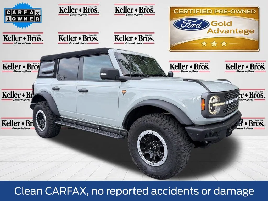 Gray 2023 Ford Bronco Badlands for sale in Lebanon, PA