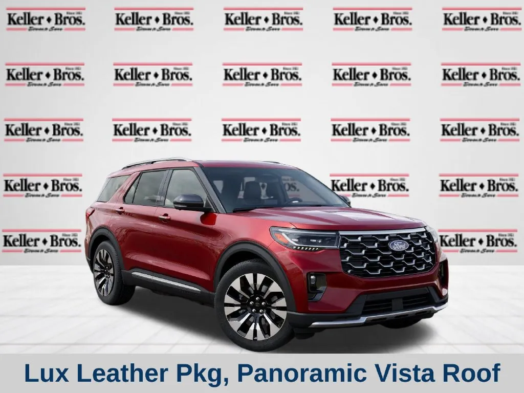 Red 2027 Ford Explorer Platinum for sale in Lebanon, PA