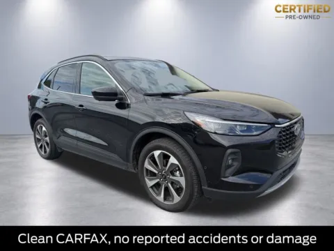 Black 2024 Ford Escape Platinum for sale in Lititz, PA