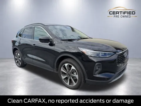 Black 2024 Ford Escape Platinum for sale in Lititz, PA