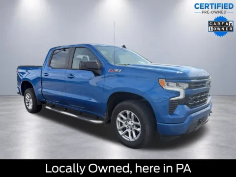 Blue 2022 Chevrolet Silverado 1500 RST for sale in Lititz, PA