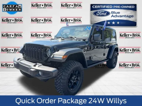 Another view of 2024 Jeep Wrangler Sport for sale in Lititz, PA at Keller Bros Auto Co