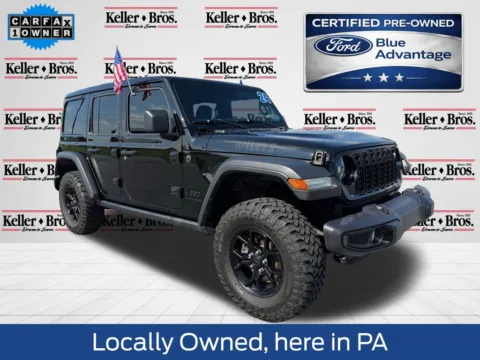 Black 2024 Jeep Wrangler Sport for sale in Lititz, PA