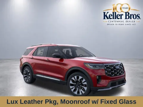 Red 2026 Ford Explorer Platinum for sale in Lititz, PA